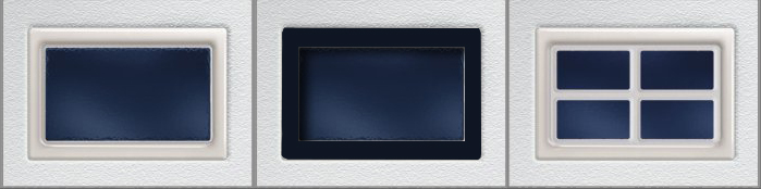 garagentor pvc kunststofffenster standard cross ryterna