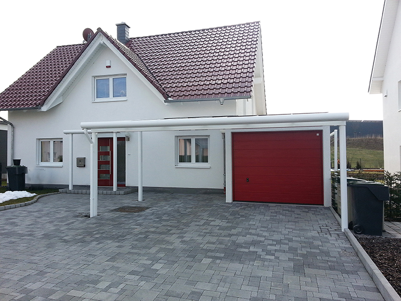 Systemdach Carport 00