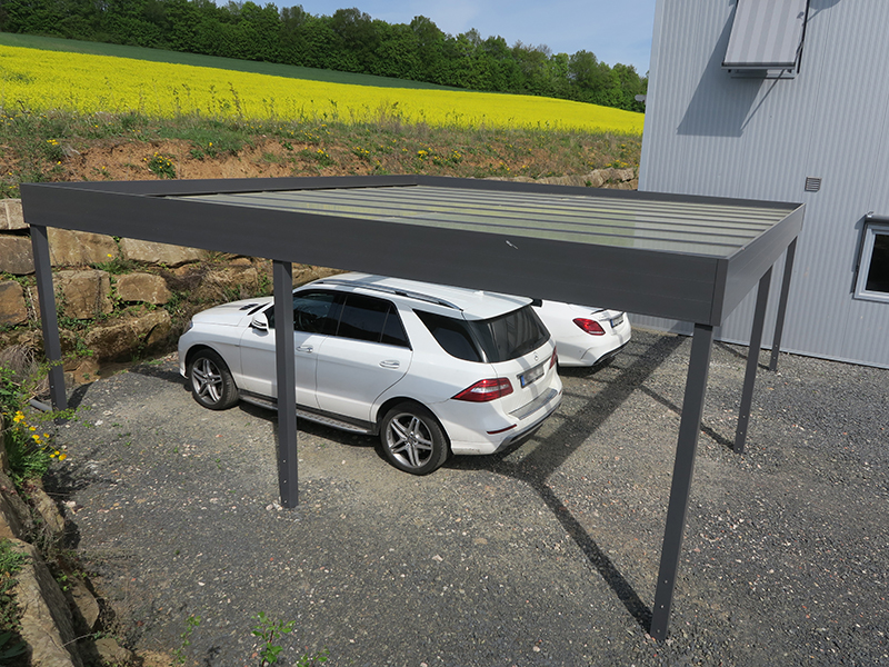 Systemdach Carport 01