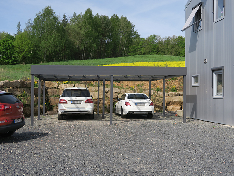 Systemdach Carport 03